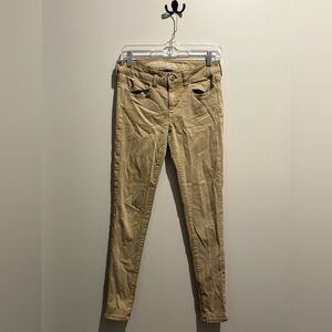 American Eagle Khaki Jegging Skinny Jeans - Size 4